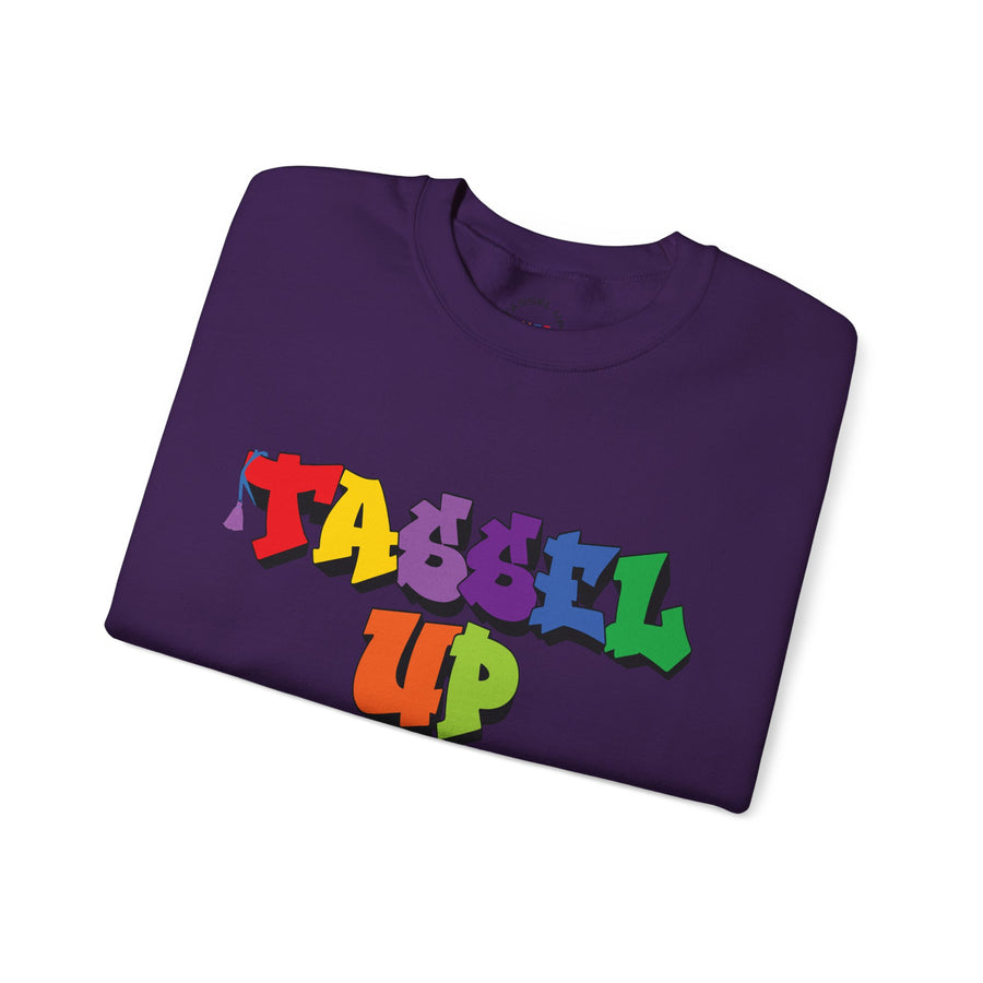 Tassel Up Graffiti Unisex Sweatshirt
