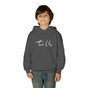 Tassel Up Cursive Youth Heavy Blend Hoodie