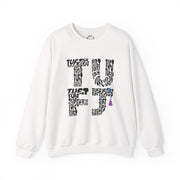 TUFJ Black Repeat Unisex Sweatshirt