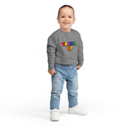 Tassel Up Graffiti Toddler Sweatshirt