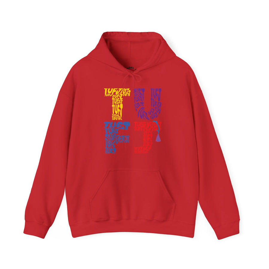 TUFJ Multicolor Repeat Unisex Hoodie