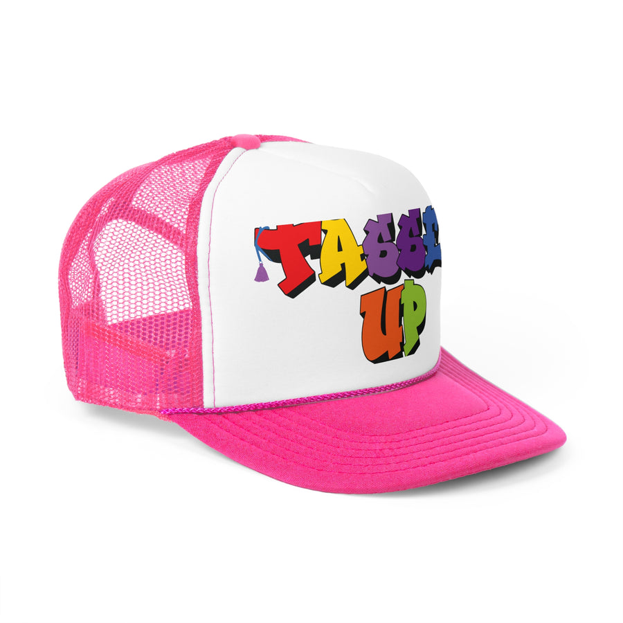 Tassel Up Graffiti Trucker Cap