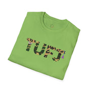TUFJ Camo Leopard And Pearls Unisex Softstyle T-Shirt