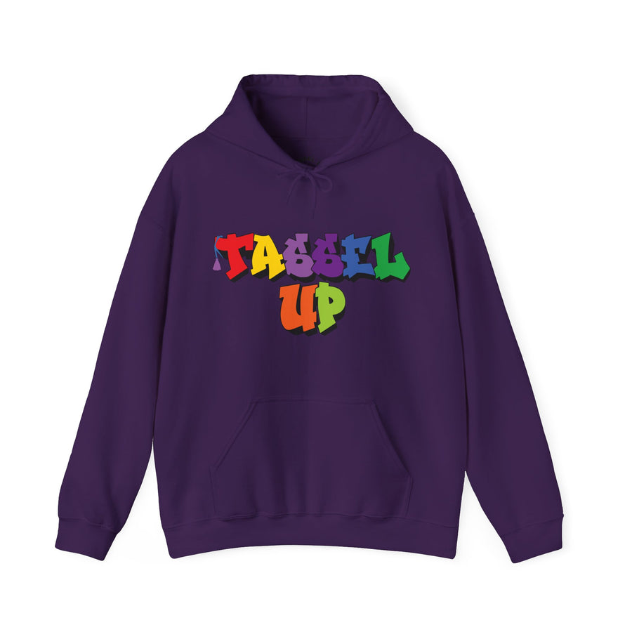 Tassel Up Graffiti Unisex Hoodie