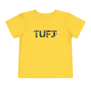 TUFJ Camo Leopard And Pearls Toddler Short Sleeve Tee