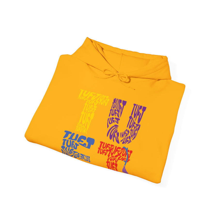 TUFJ Multicolor Repeat Unisex Hoodie