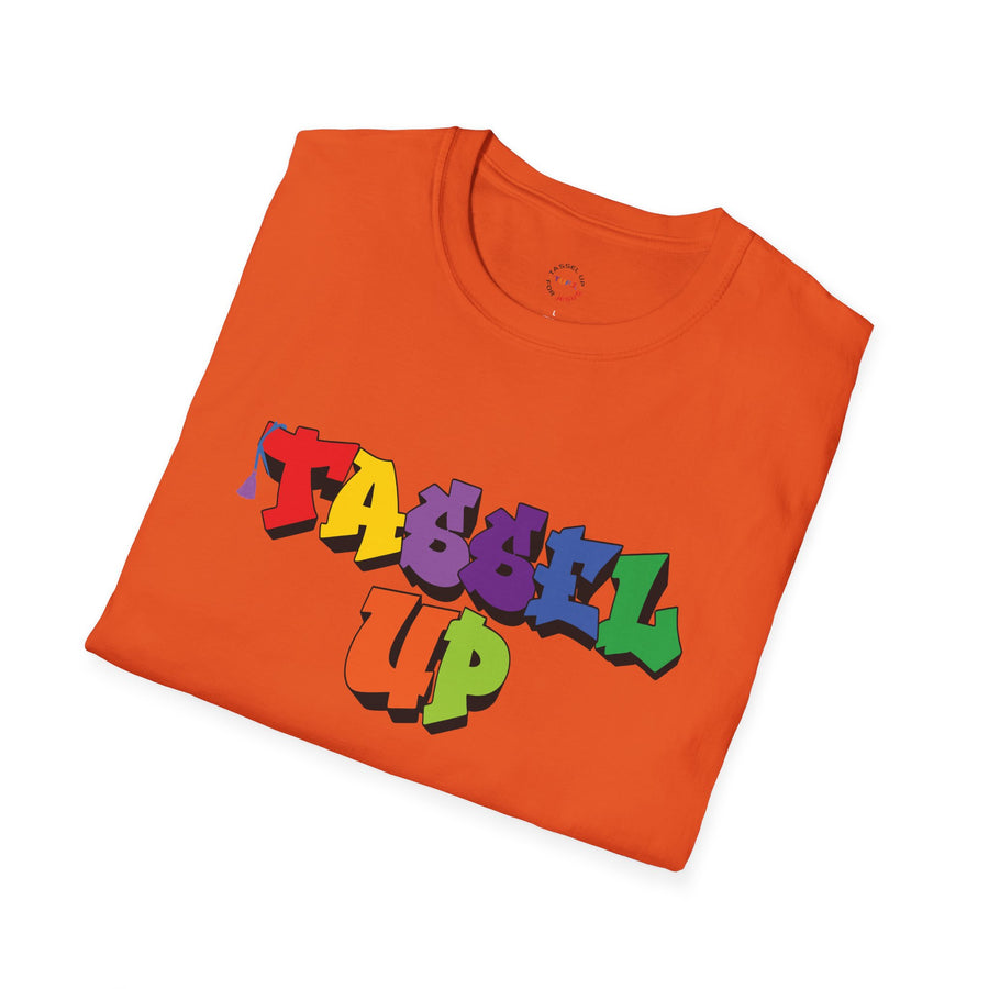 Tassel Up Graffiti Unisex Softstyle T-Shirt