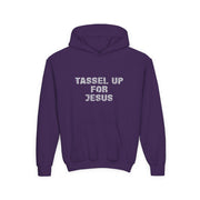 Tassel Up For Jesus Repeat Youth Heavy Blend Hoodie