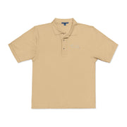 Tassel Up Cursive Unisex Polo Shirt (Embroidery)