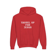 Tassel Up For Jesus Repeat Youth Heavy Blend Hoodie