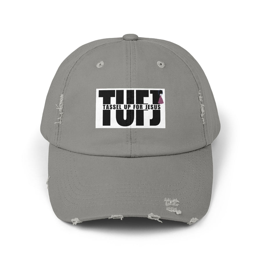 TUFJ Unisex Distressed Cap