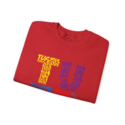 TUFJ Multicolor Repeat Unisex Sweatshirt