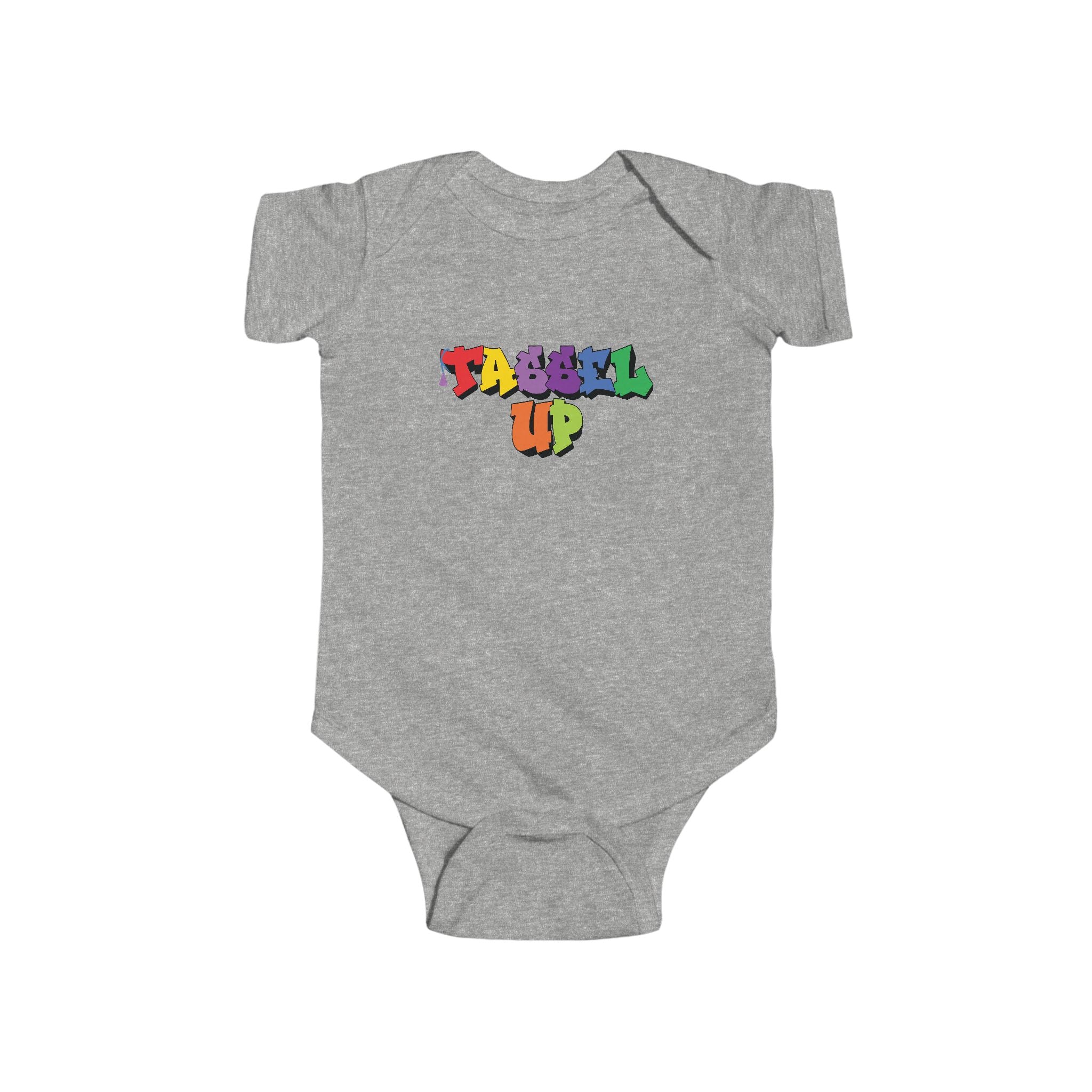 Tassel Up Graffiti Infant Fine Jersey Bodysuit