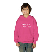 Tassel Up Cursive Youth Heavy Blend Hoodie