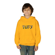 TUFJ Camo Leopard And Pearls Youth Heavy Blend Hoodie