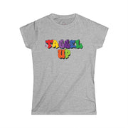 Tassel Up Graffiti Women's Cut Softstyle Tee