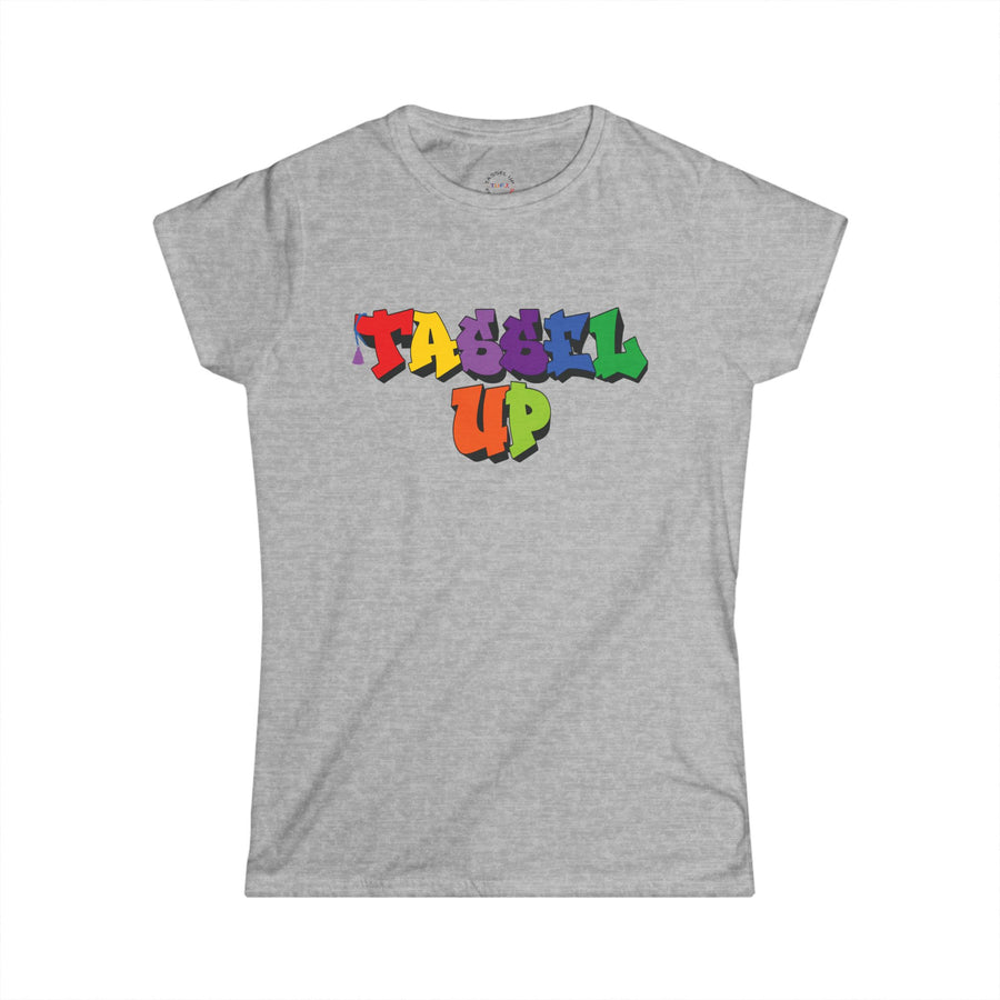 Tassel Up Graffiti Women's Cut Softstyle Tee
