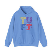 TUFJ Multicolor Repeat Unisex Hoodie
