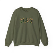 TUFJ Camo Leopard And Pearls Unisex Sweatshirt