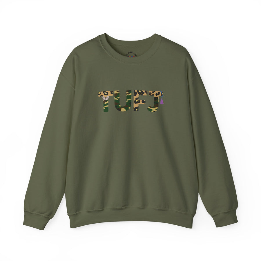 TUFJ Camo Leopard And Pearls Unisex Sweatshirt